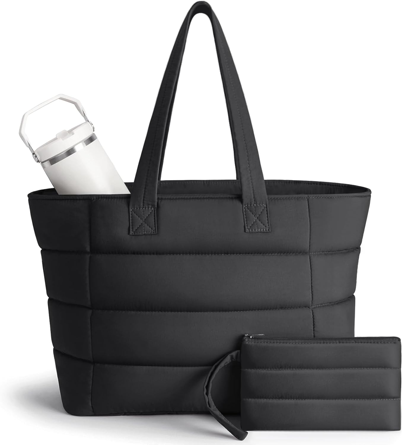 Women'S Work Bags Tote - Puffer Tote Bag for Women, Lightweight