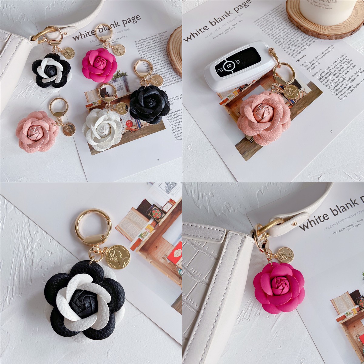 Women Bags Chanel - Charm Keychain for Chanel – Leather