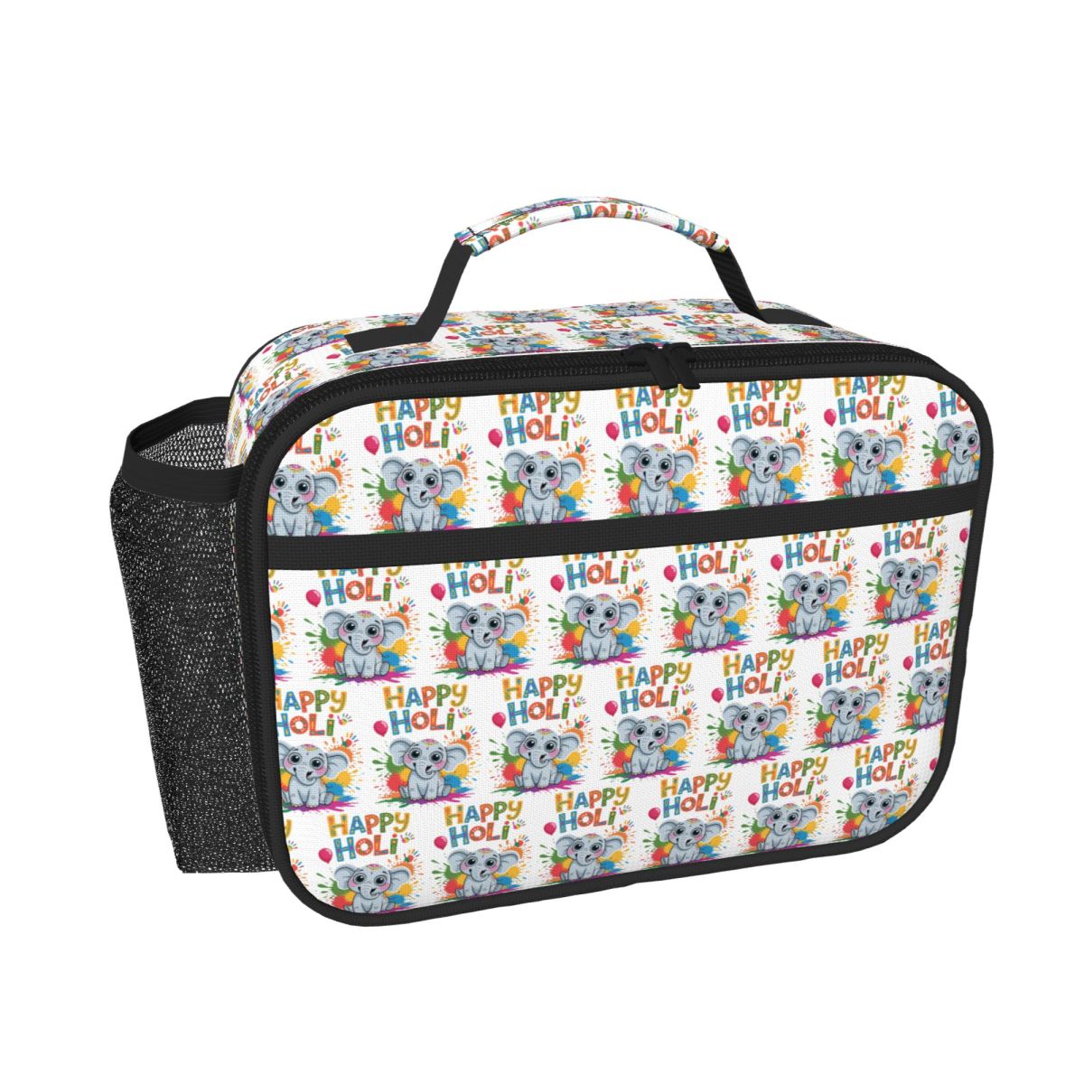 Women Bags India - Happy Holi Festival India Color Elephant
