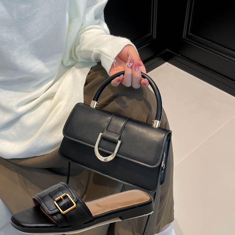 Women'S Retro Bags - Women's Summer New Retro Square Head