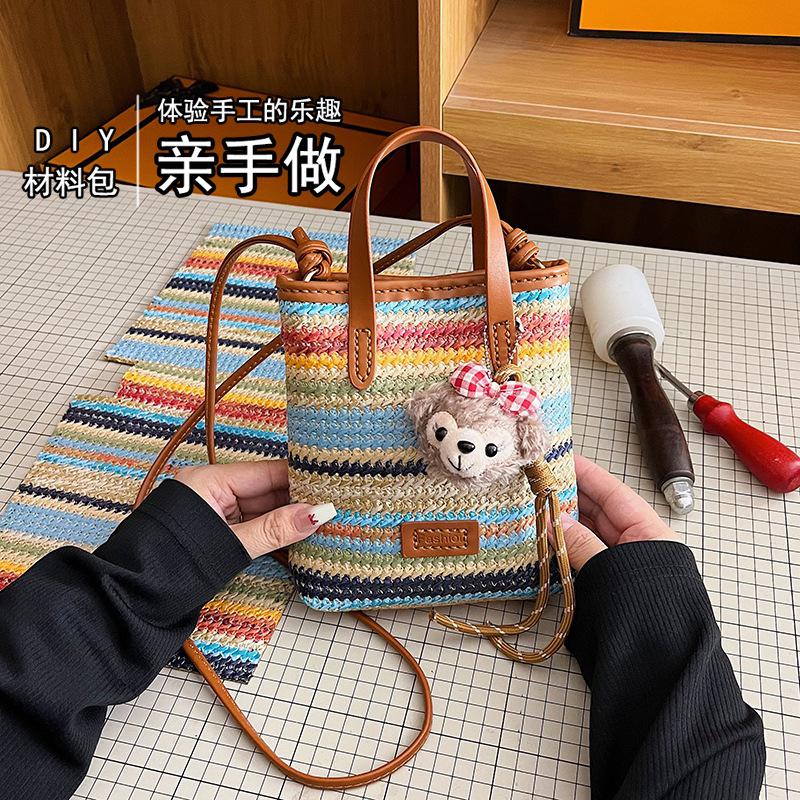 Women'S Retro Bags - DIY Knitted Bag - Beginner Set