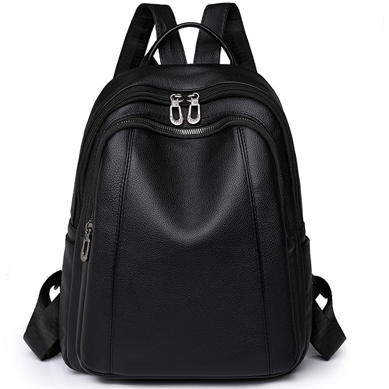 Women'S Vegan Bags - High Quality Leather Backpack Women Large