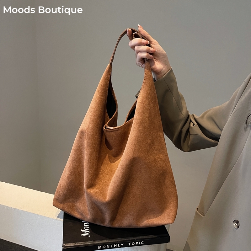 Women'S Vegan Bags - MOODS Casual Shoulder Tote Bag Set