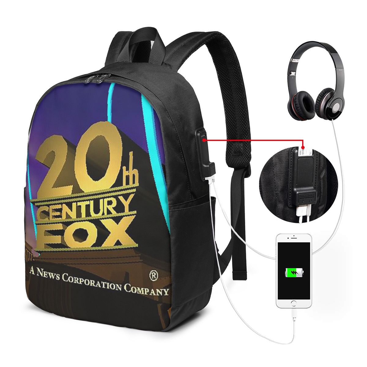 Women Bags Laptop - 20th Century Fox Classic Backpack Travel