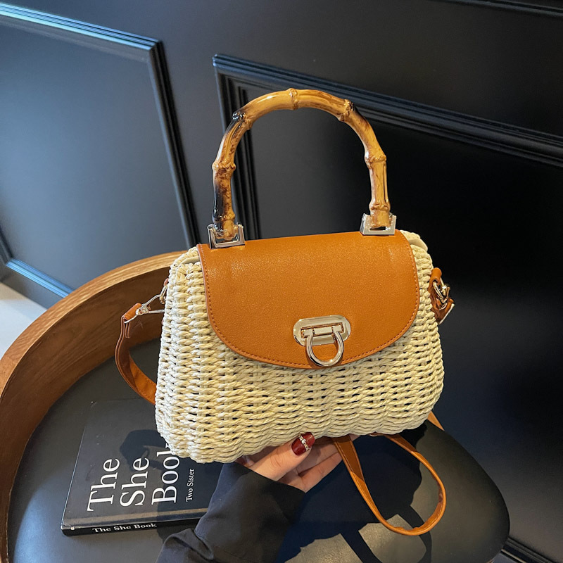 Women Bags Trend 2025 - 2025 New Fashion Luxury Bamboo Handle