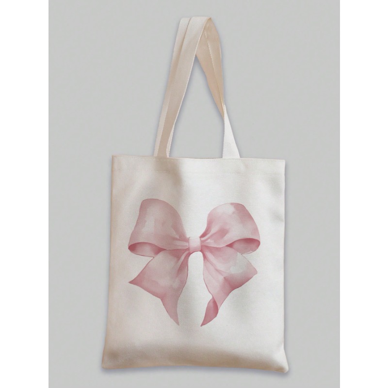 ROMWE Kawaii Bow Pattern Canva - Women'S Work Bags Tote review and price