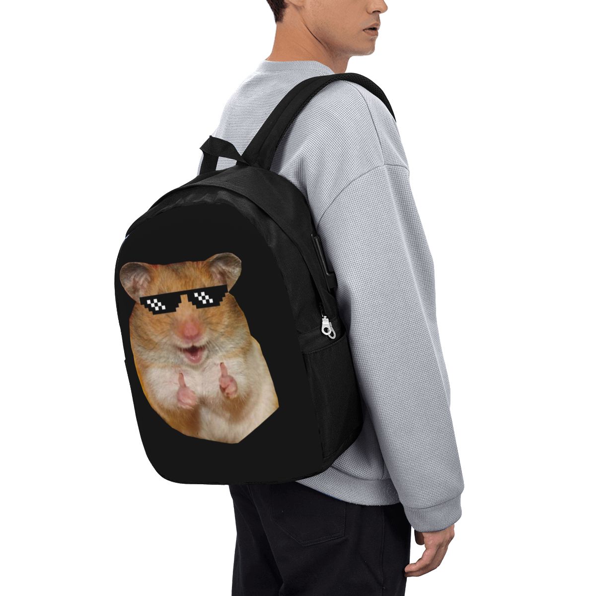 Funny Hamster Backpack Travel  - Women Bags Laptop review and price
