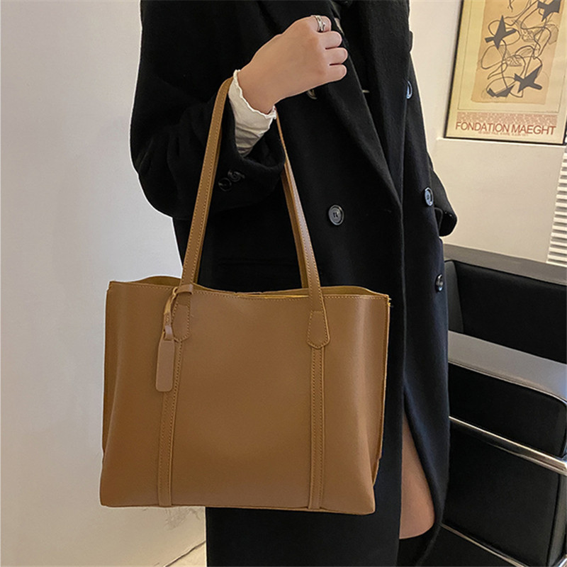 Classic Black Faux Leather Tot - Women'S Work Bags Tote review and price