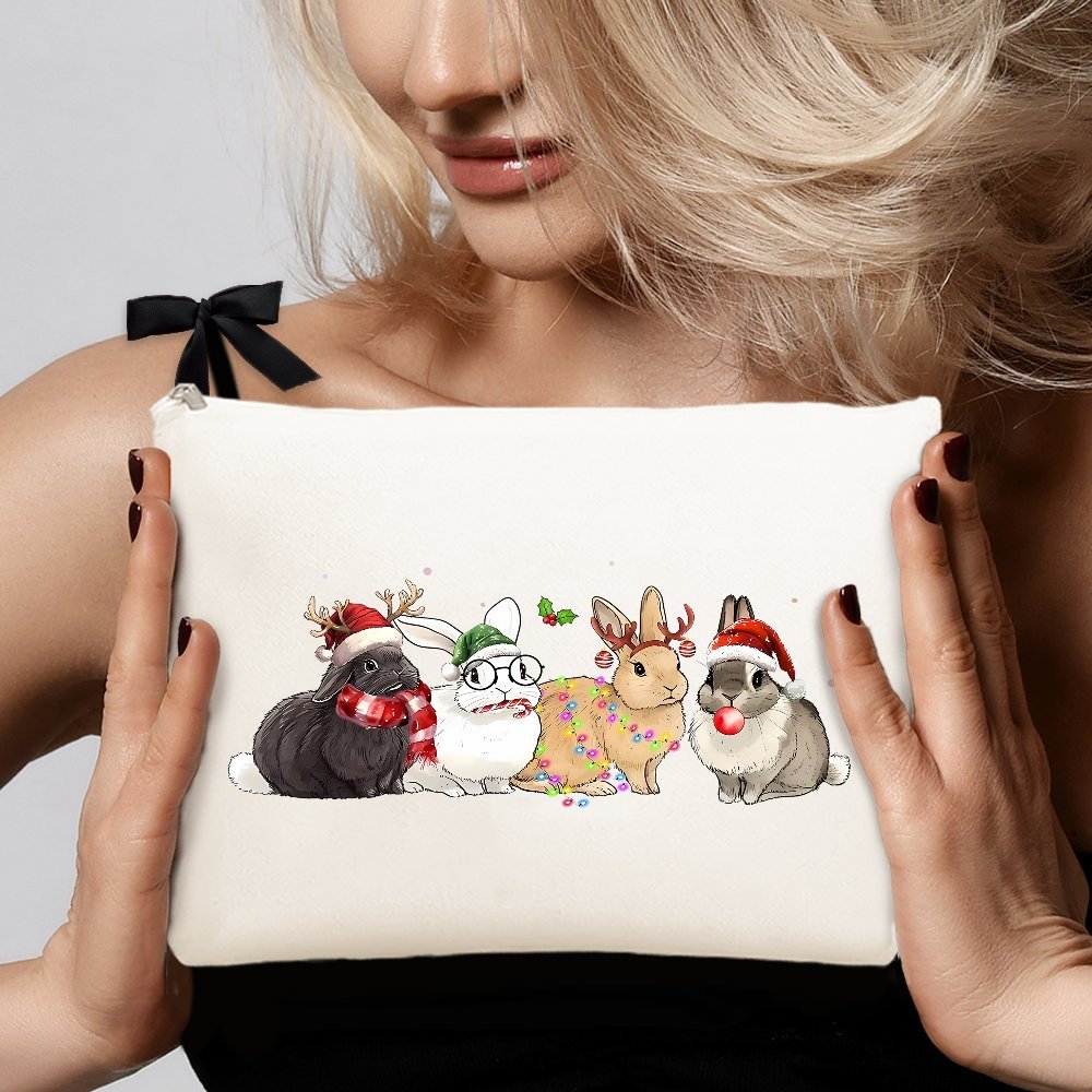 A Retro Christmas Rabbit Makeu - Women'S Retro Bags review and price