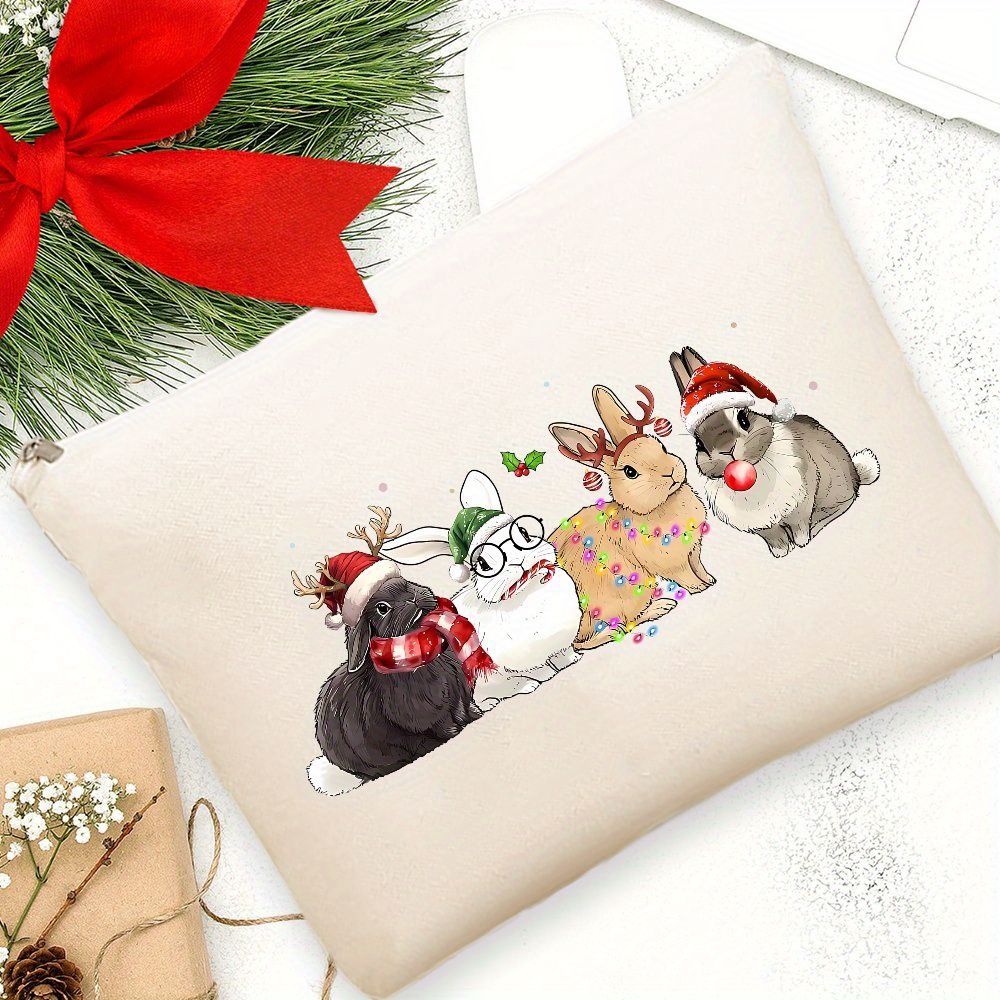 A Retro Christmas Rabbit Makeu - Women'S Retro Bags review and price