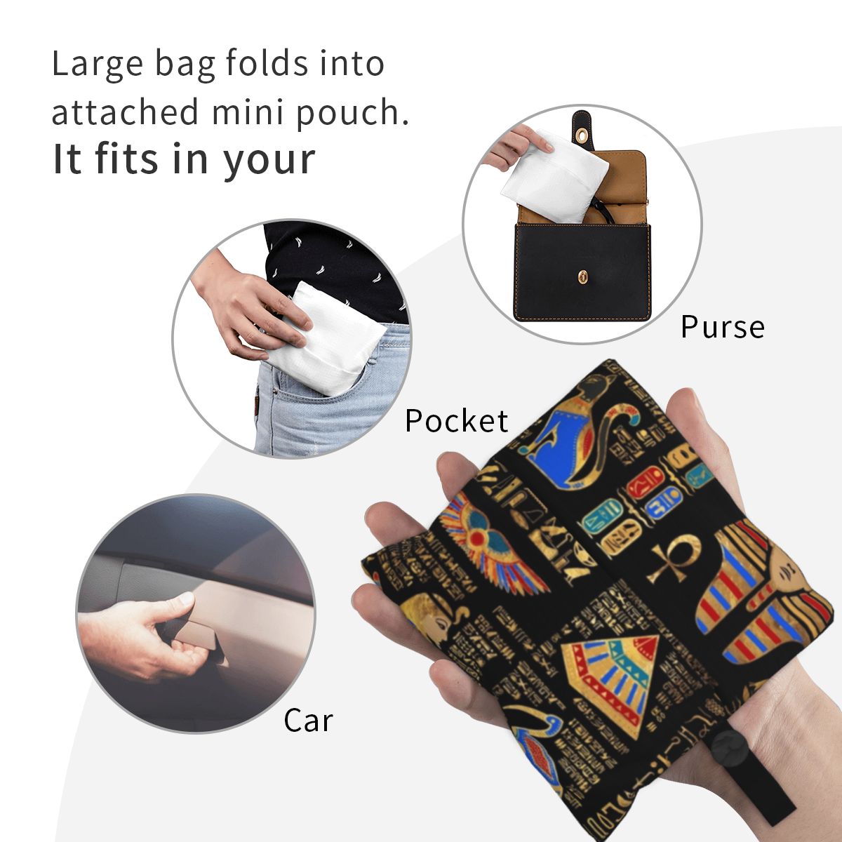 Egyptian Hieroglyphs And Deiti - Women Bags Egypt review and price