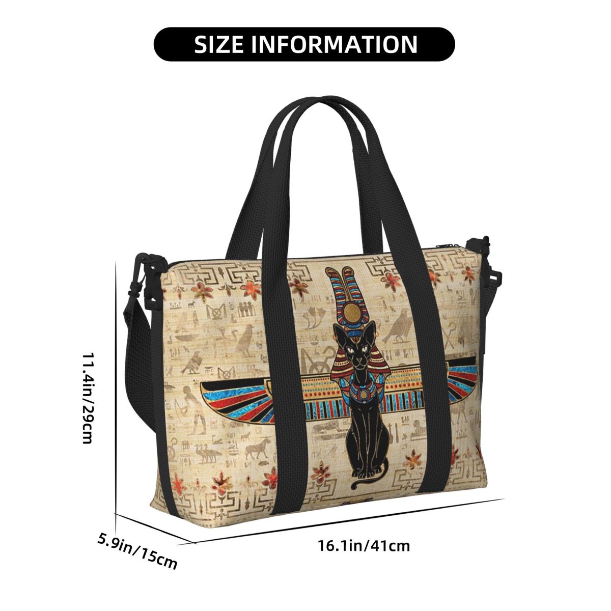 Egyptian Cat Egypt Hieroglyphi - Women Bags Egypt review and price