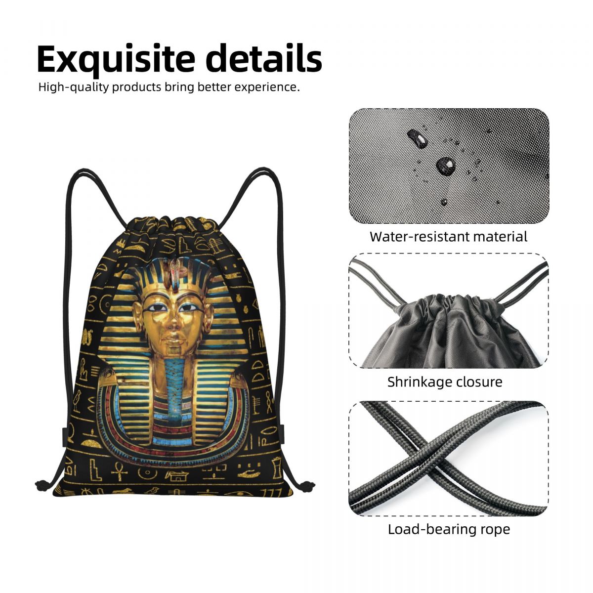 Custom Ancient Gold Pharaoh Eg - Women Bags Egypt review and price