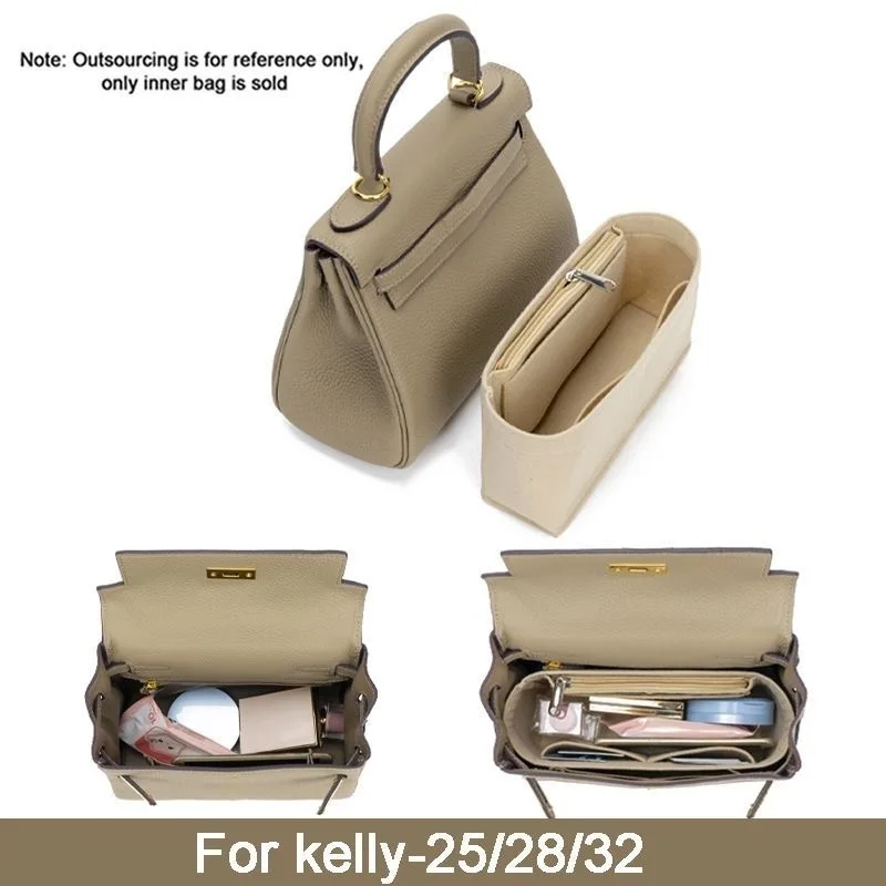 Felt Cloth Insert Bag Organize - Women Bags Hermes review and price
