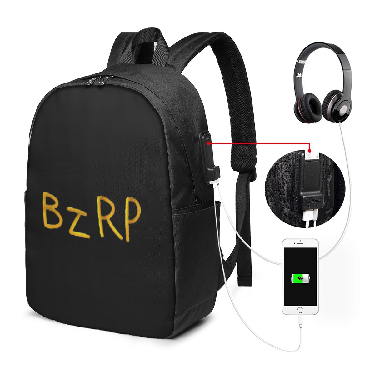 Bizarrap Cap (BZRP) Backpack T - Women Bags Laptop review and price