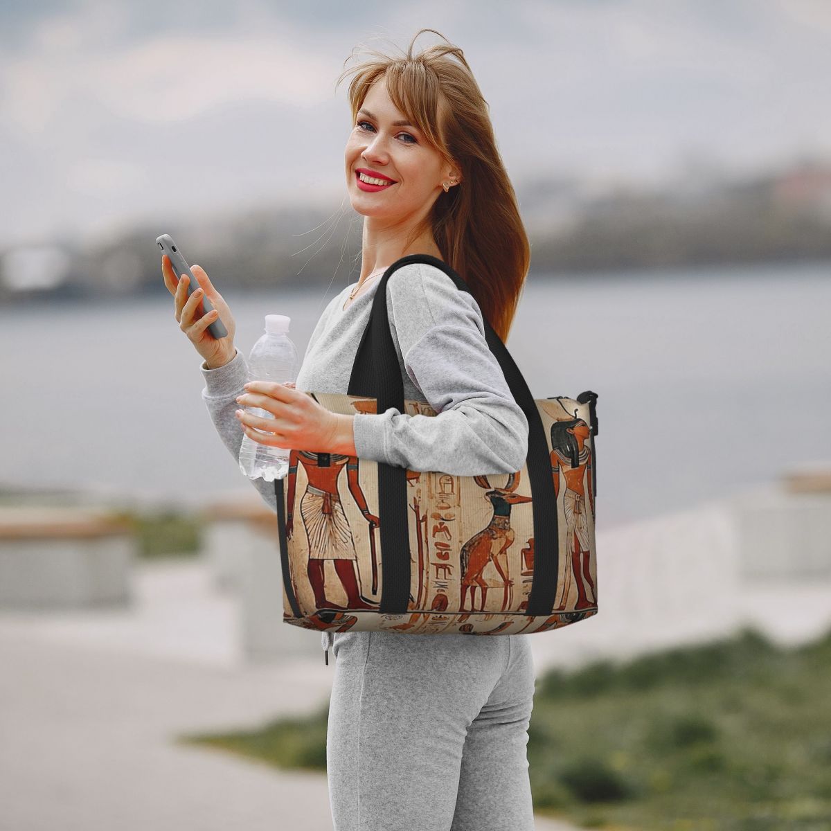 Custom Ancient Egypt Mural Egy - Women Bags Egypt review and price