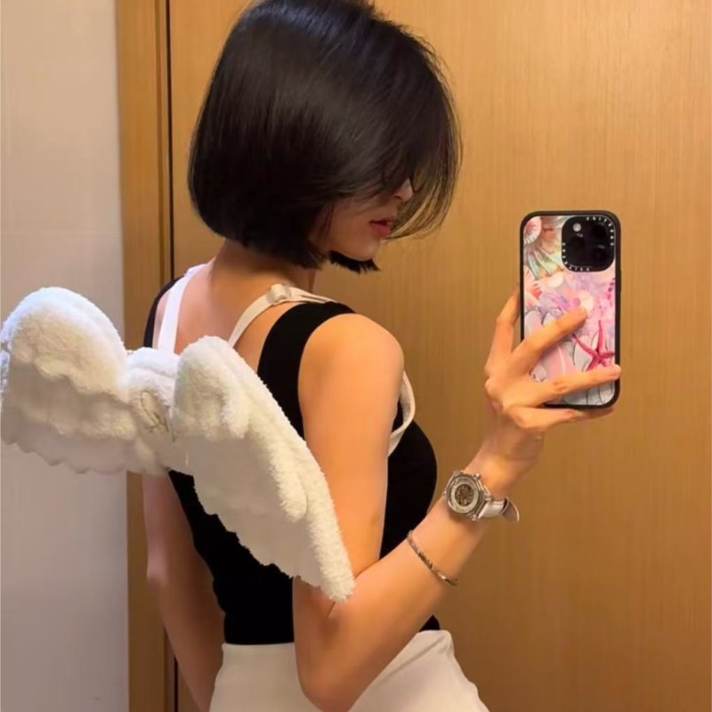 JIAERDI Sweet White Angel Wing - Women Bags Trend 2025 review and price