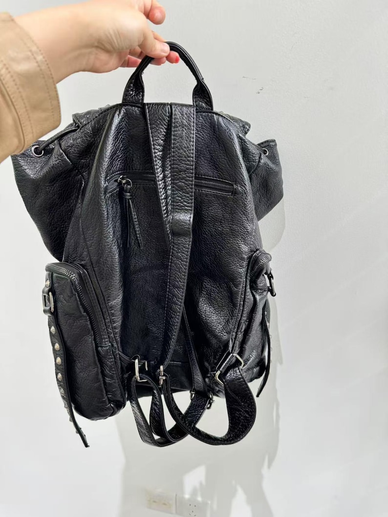 Gothic Punk PU Leather Shoulde - Women'S Vegan Bags review and price