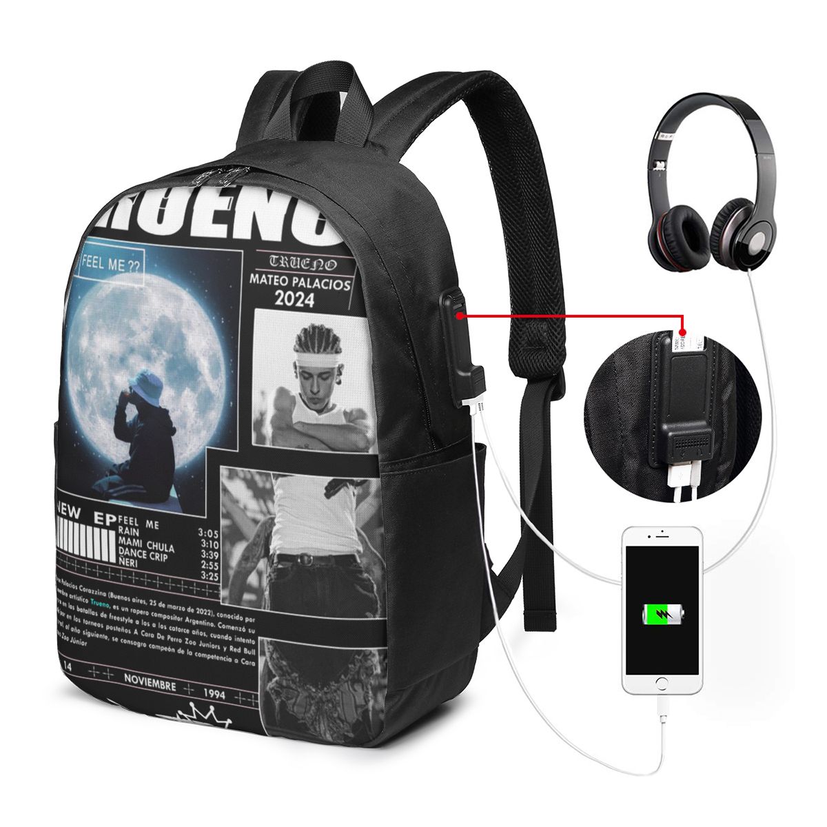 Funny Trueno Hip Hop Rapper Ba - Women Bags Laptop review and price