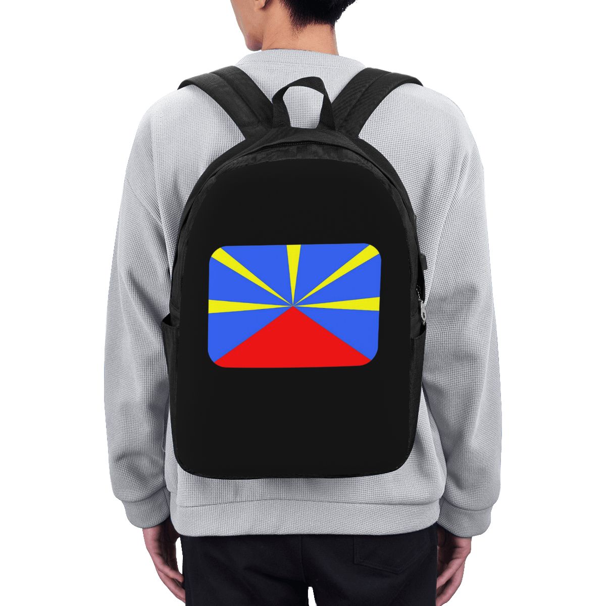 974 Reunion Island Flag Backpa - Women Bags Laptop review and price