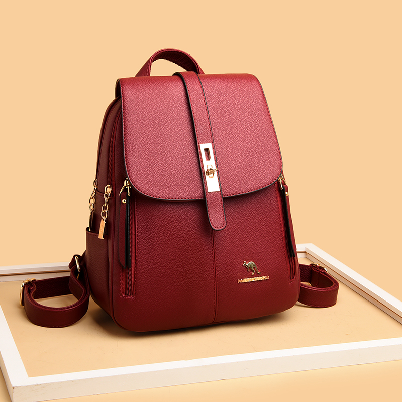 Luxury Women Leather Backpacks - Women'S Vegan Bags review and price