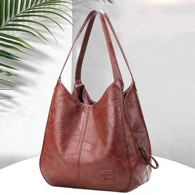 Large Capacity Vintage Leather - Women'S Vegan Bags review and price