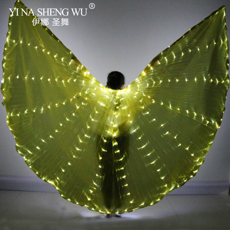 Golden Wing with LED Lamp Fibe - Women Bags India review and price