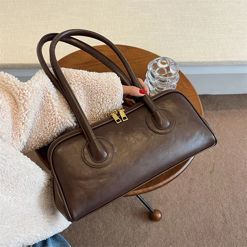 Classic Leather Handbag, Retro - Women'S Vegan Bags review and price