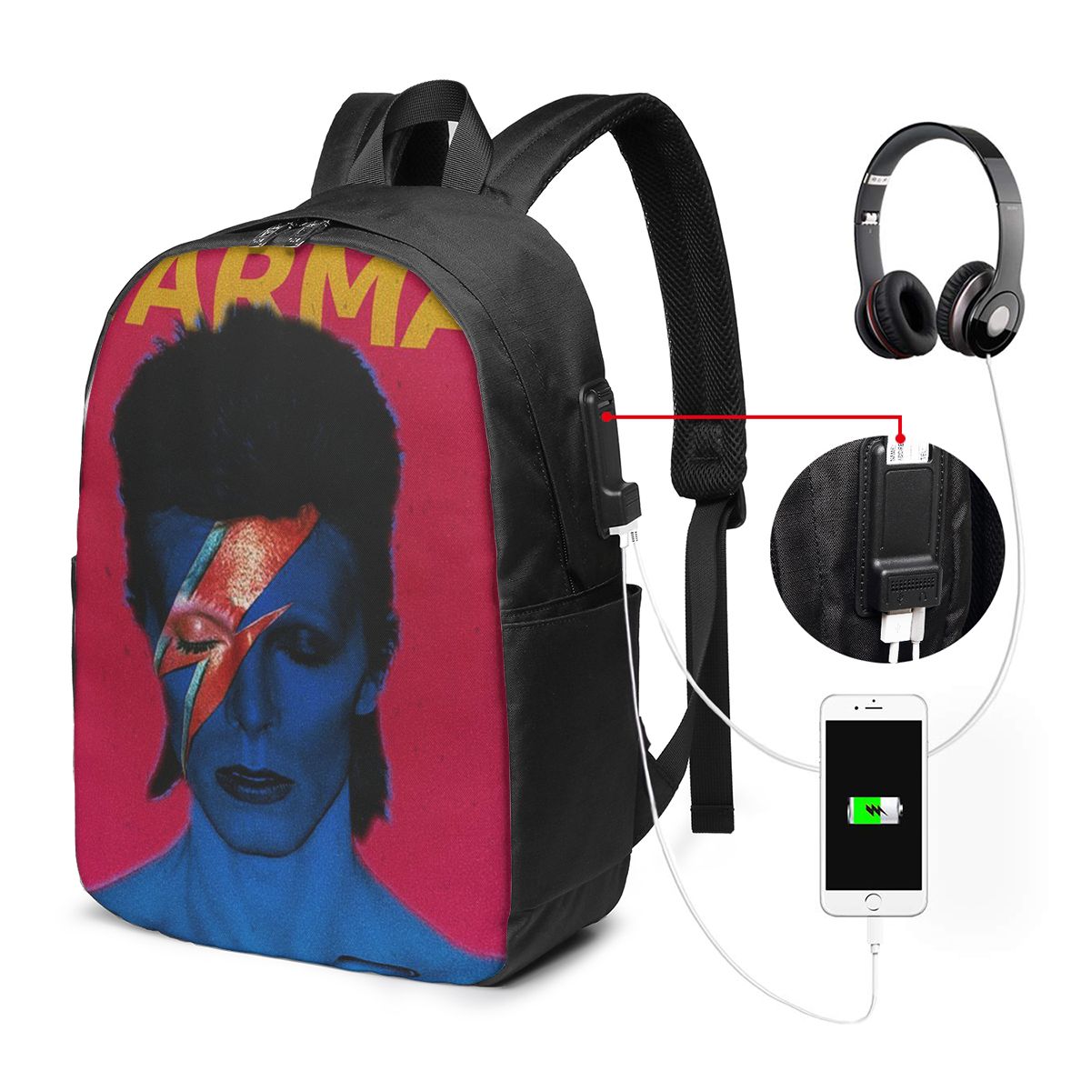 Davids Bowied Backpack Travel  - Women Bags Laptop review and price