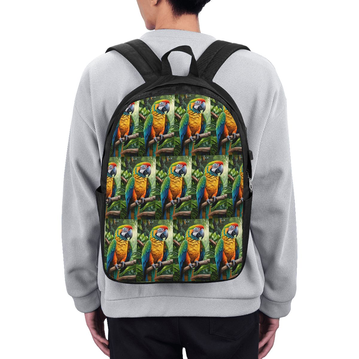 Cute Macaw Parrots Backpack Tr - Women Bags Laptop review and price