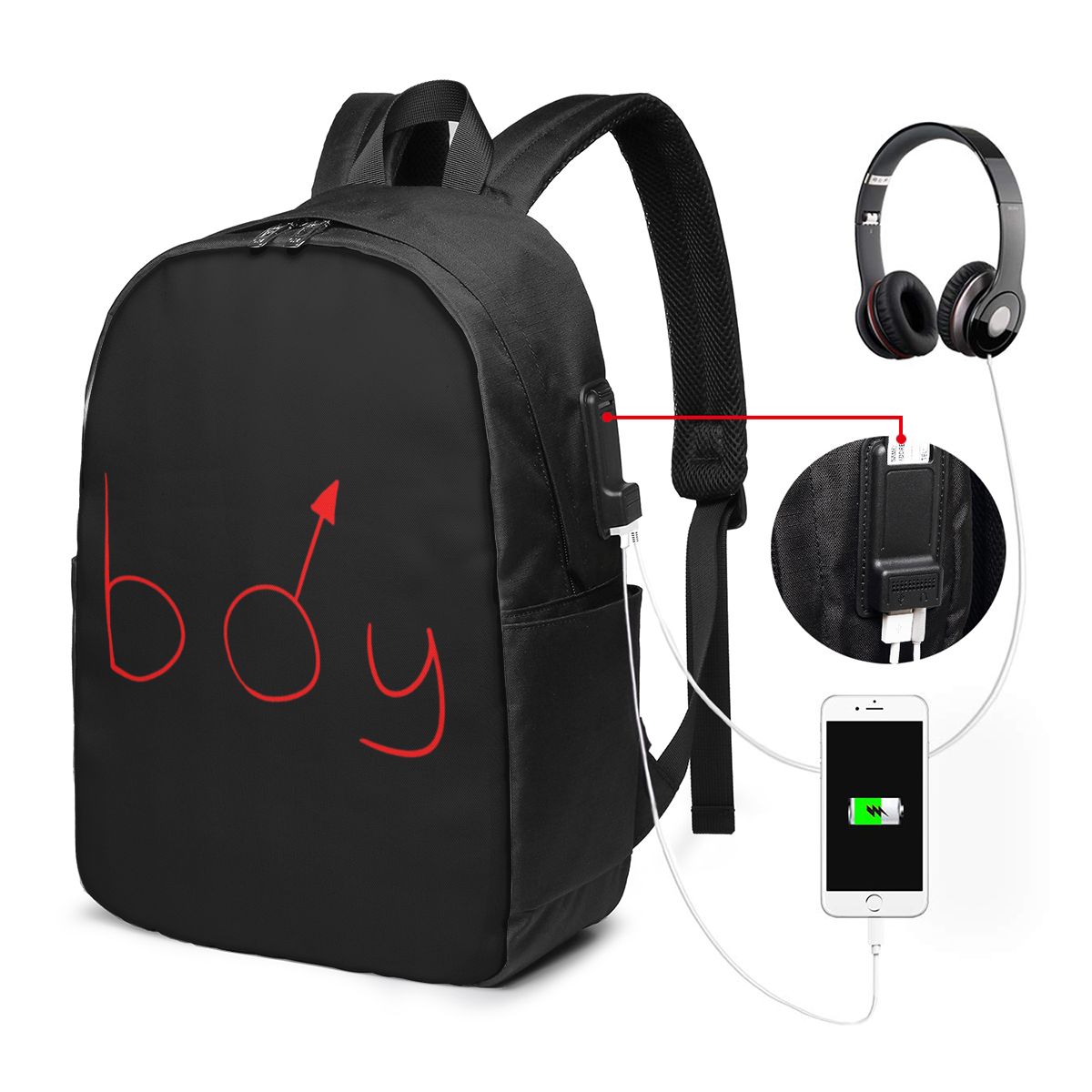 Boymoder Hat And Shirt Backpac - Women Bags Laptop review and price