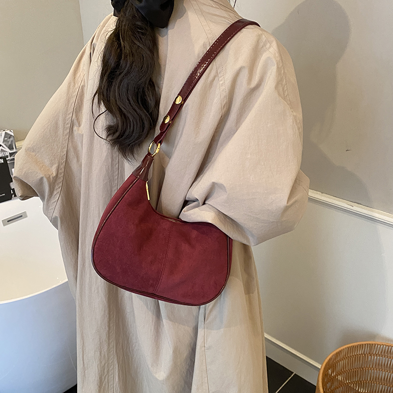 LEFTSIDE Women Small Suede Sho - Women Bags Trend 2025 review and price