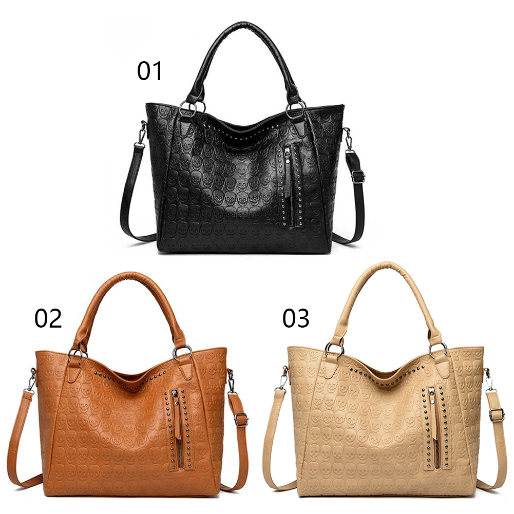 Punk Skull Crossbody Bag PU Le - Women'S Work Bags Tote review and price