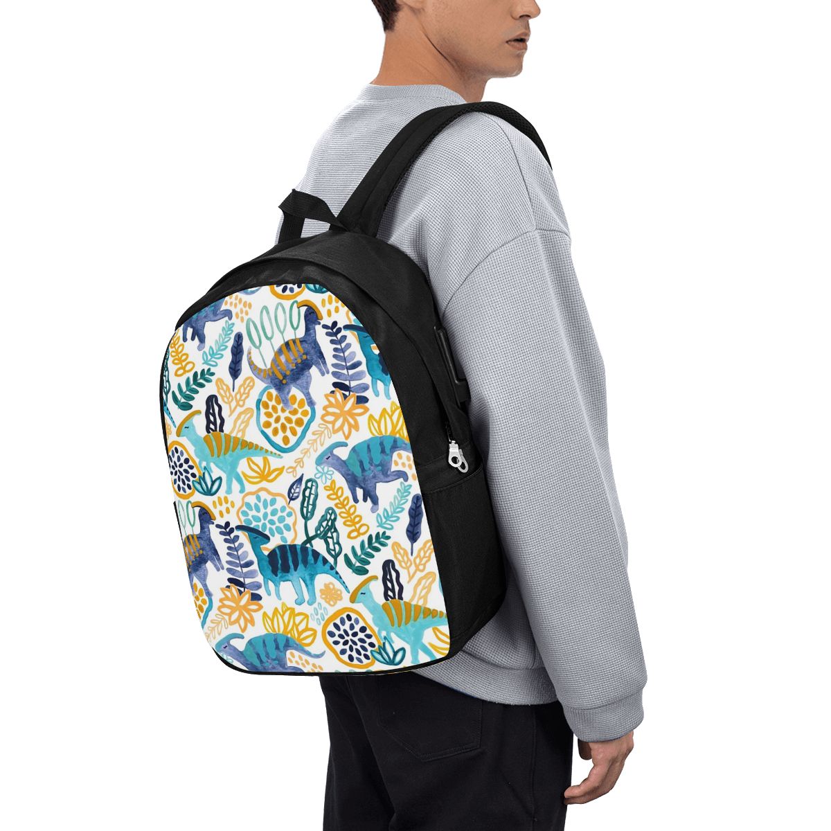 Gouache Parasaurolophuses Back - Women Bags Laptop review and price