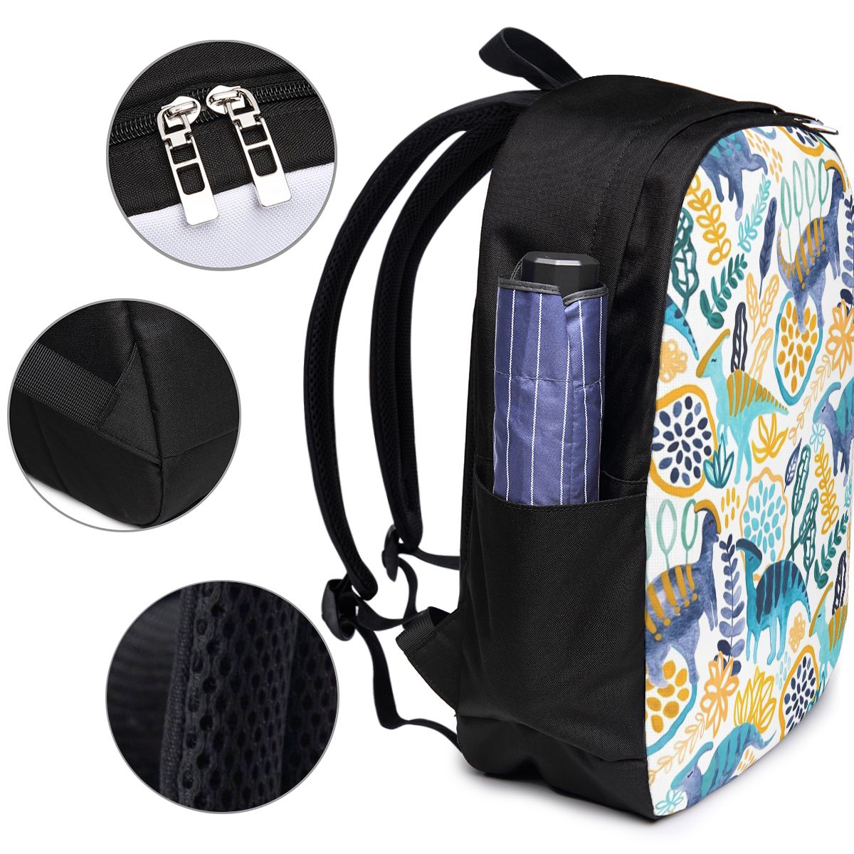 Gouache Parasaurolophuses Back - Women Bags Laptop review and price