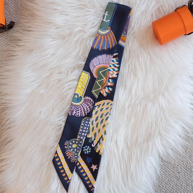 Luxury Long Scarf with Epaulet - Women Bags Hermes review and price