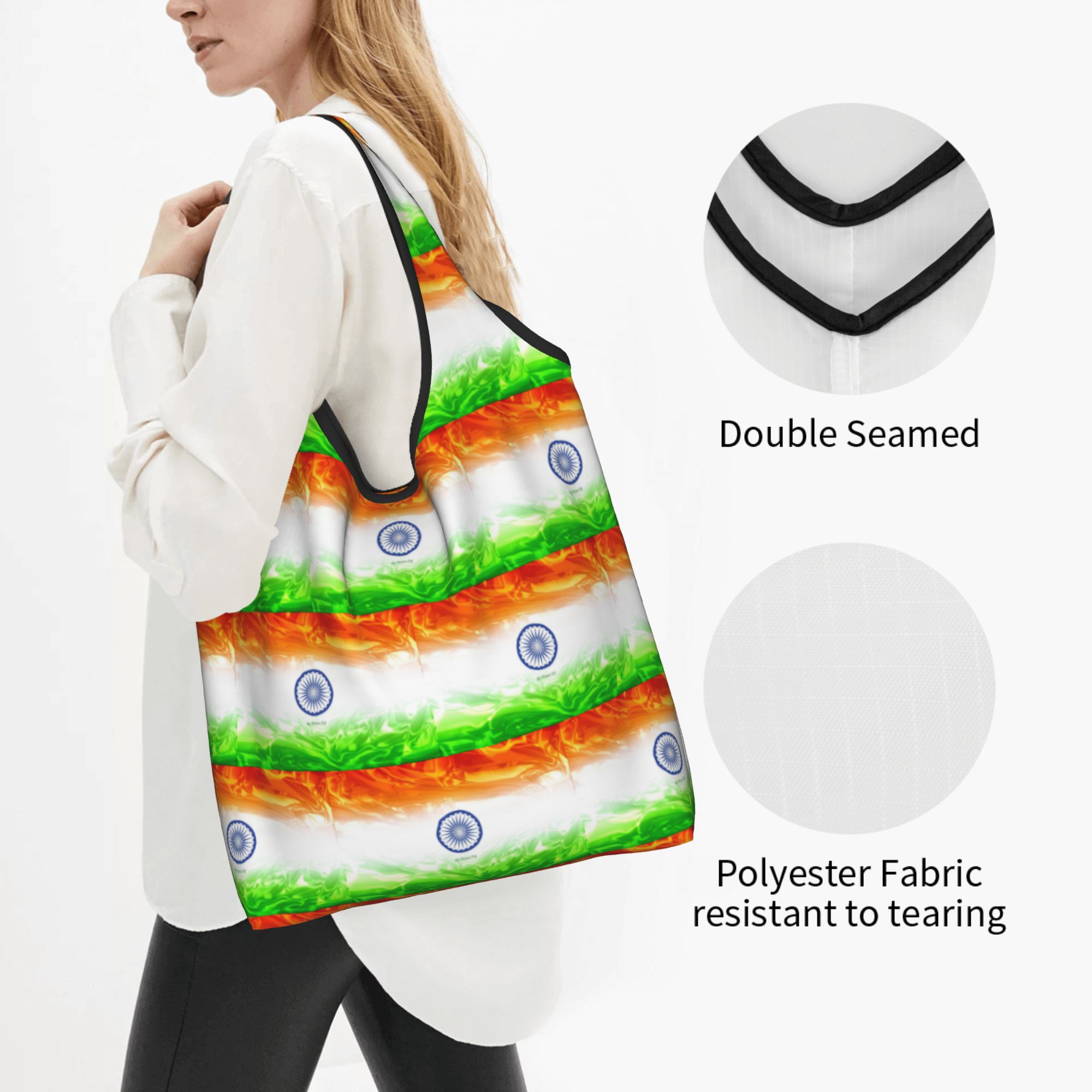 Flag Of Indias Grocery Shoppin - Women Bags India review and price